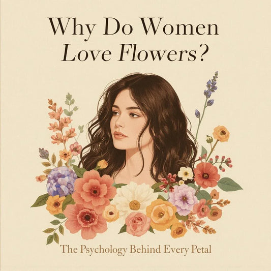 Why Do Women Love Flowers? The Psychology Behind Every Petal - Black Petals
