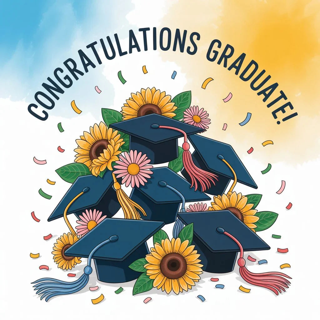 When Do You Give Flowers at Graduation? - Black Petals
