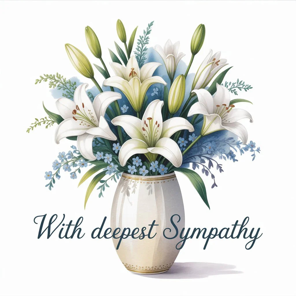 What Are Sympathy Flowers? - Black Petals