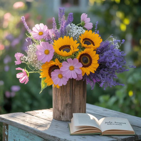 What Flowers Are in Season in July & August-Black Petals