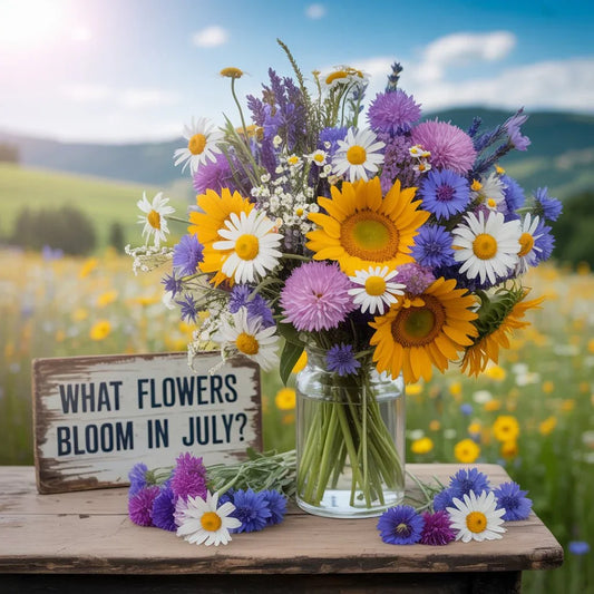 What Flowers Bloom in July? Discover the Full Beauty of Summer Blooms - Black Petals