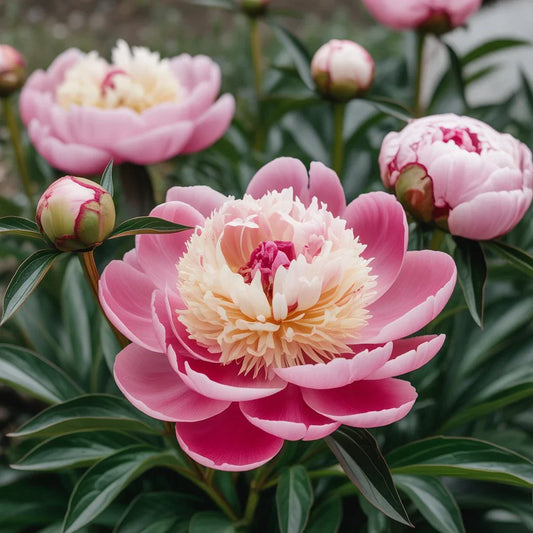 Proper care tips for peonies — watering, sunlight, and seasonal maintenance for vibrant blooms by Black Petals.