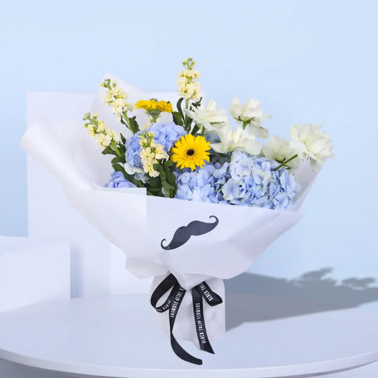 Father's Day Purest Blooms - Black Petals