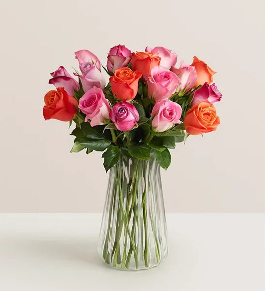 Mother’s Day Sorbet Roses - Black Petals