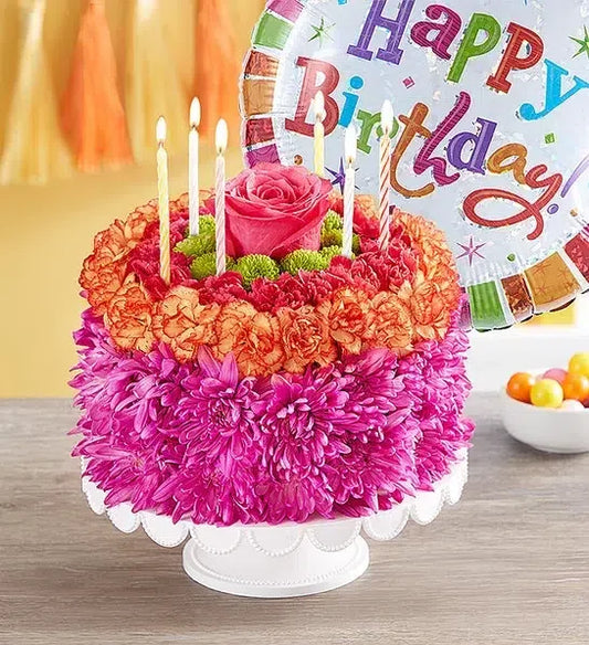 Hooray! It’s Your Day!™ Bouquet - Black Petals