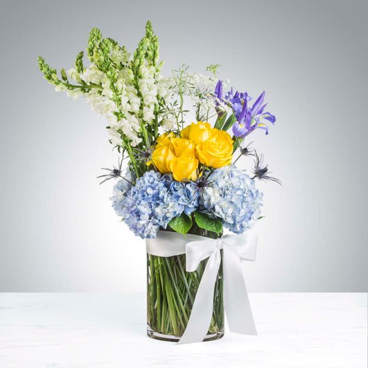 Best in Blue - Black Petals