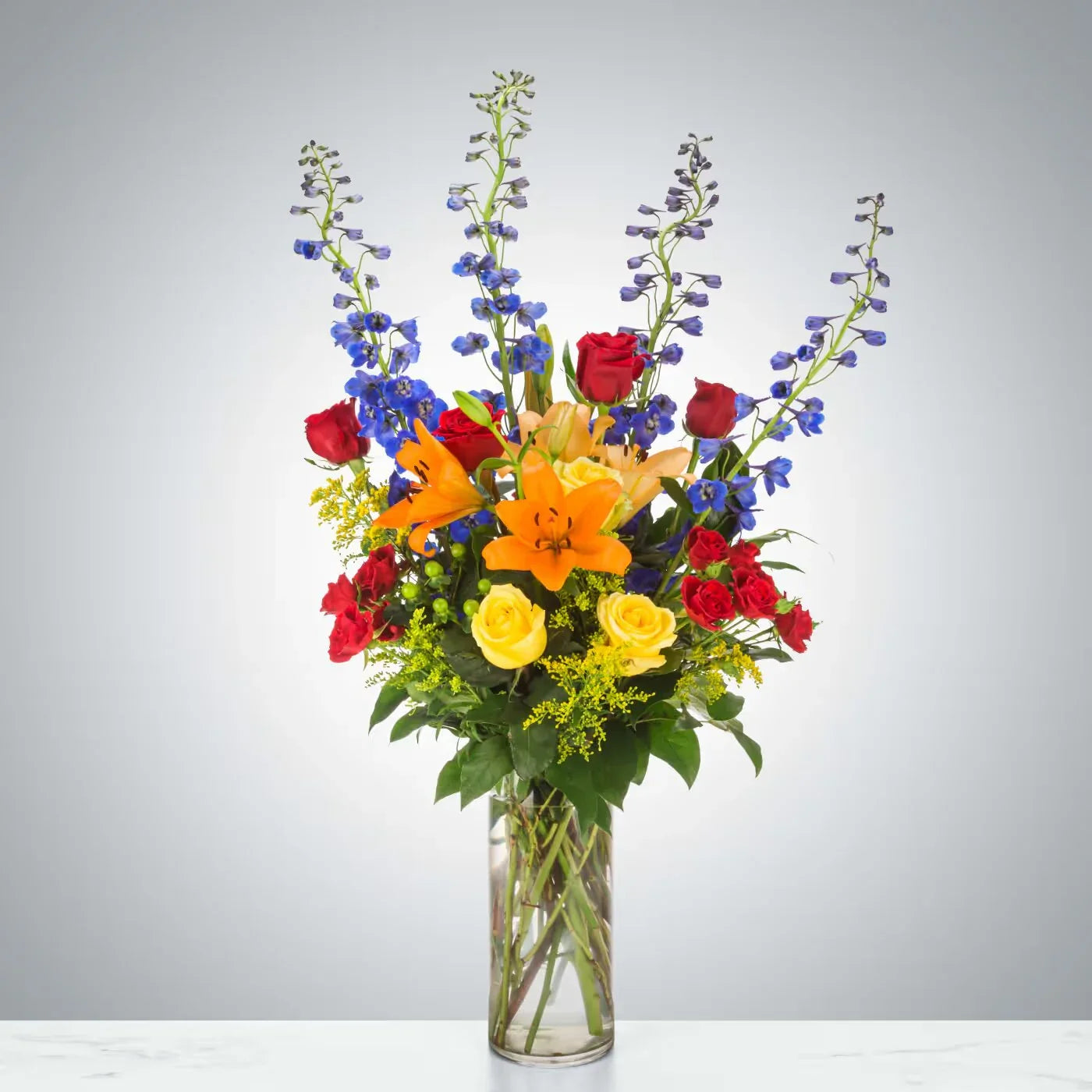 Ravishing Rainbow - Black Petals