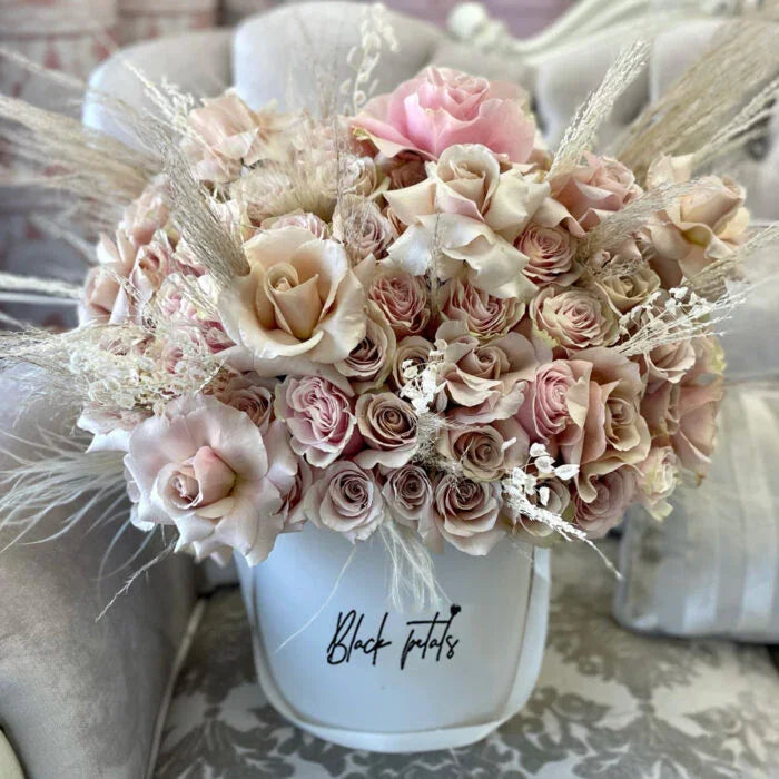 Rustic Vibes In A Black Petals Box - Black Petals