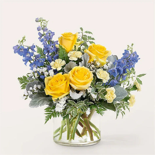Butterfly Wings Bouquet - Black Petals