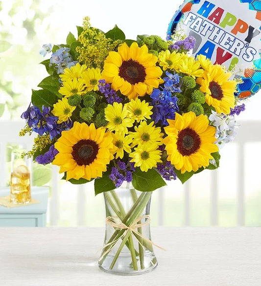 Amazing Dad Bouquet - Special Edition - Black Petals - Black Petals