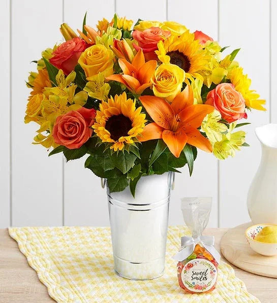 Summer Sunshine Bouquet by Black Petals