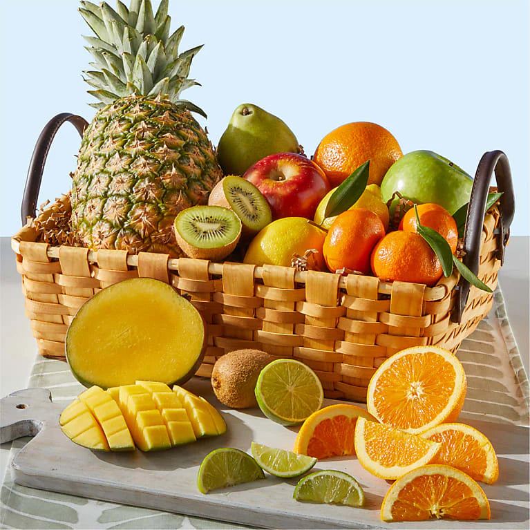Tropical Fruits Gift Basket