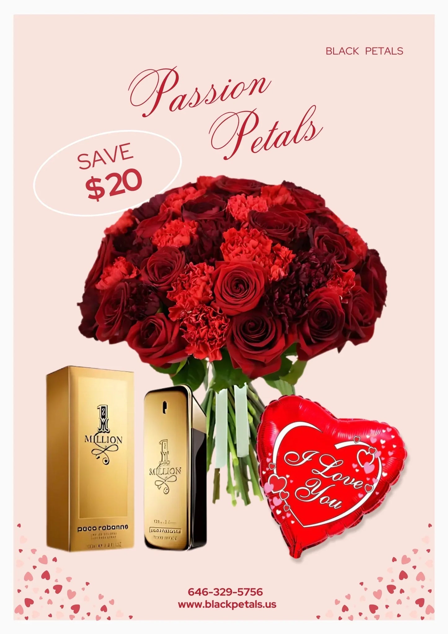 Passion Patels Bundle - Black Petals