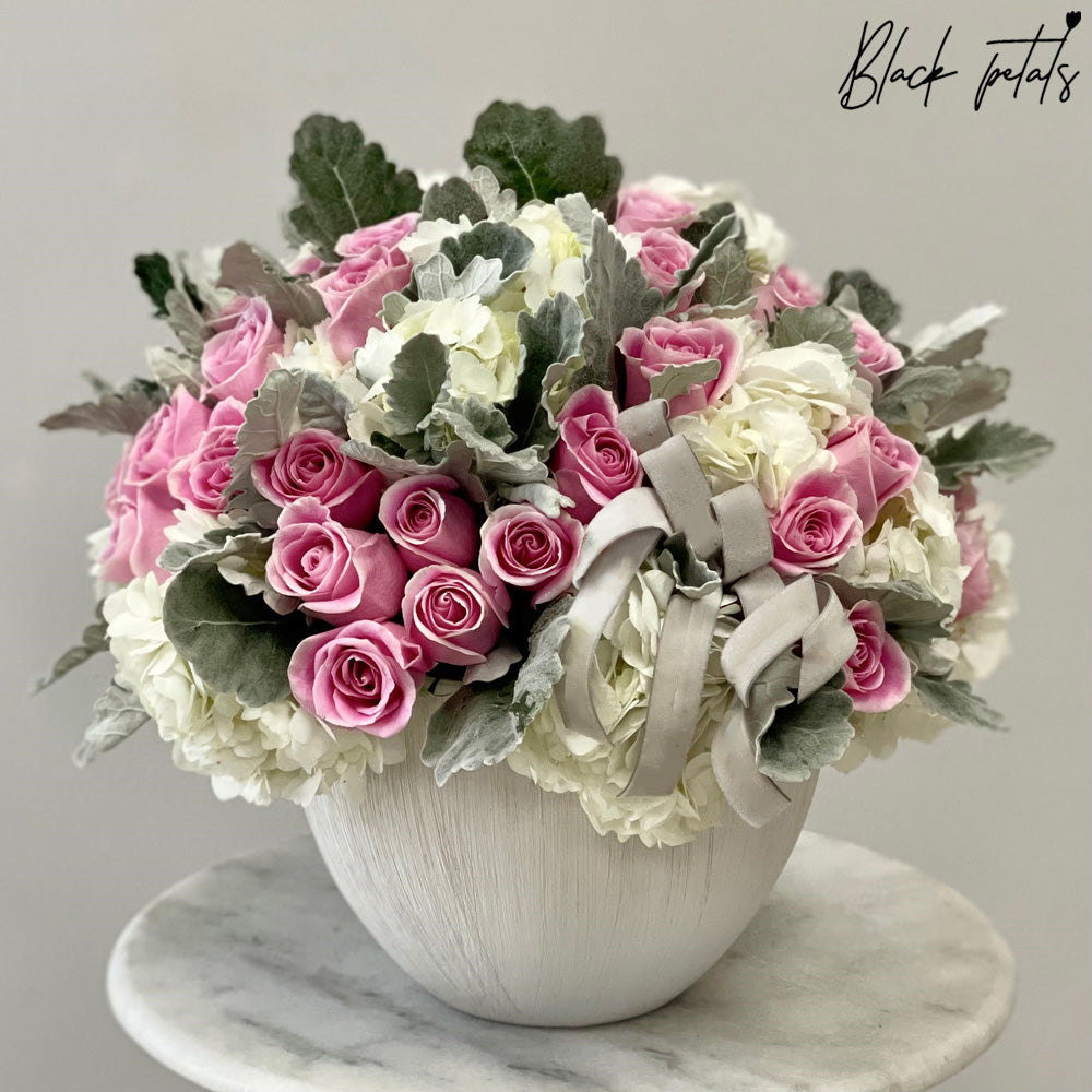 Beauteous Blooms In A Vase
