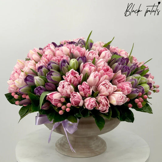 Color Me Pretty - Black Petals