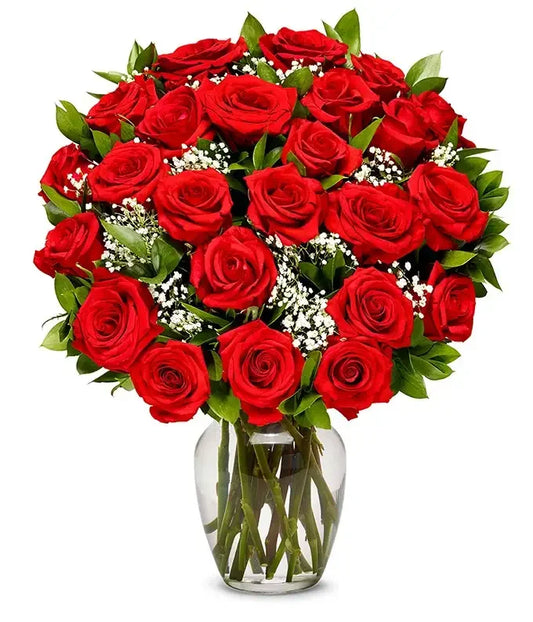 2 Dozen Superior Roses - Black Petals