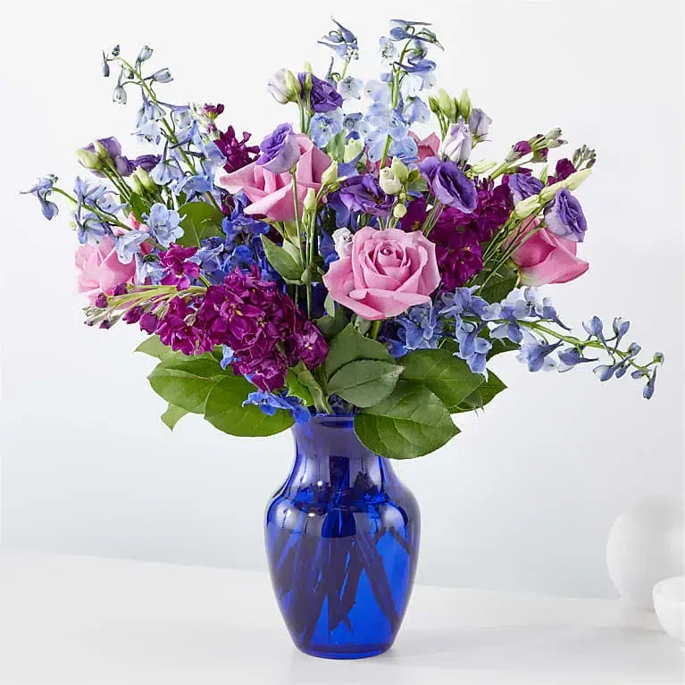 Twilight Glow Bouquet - Black Petals