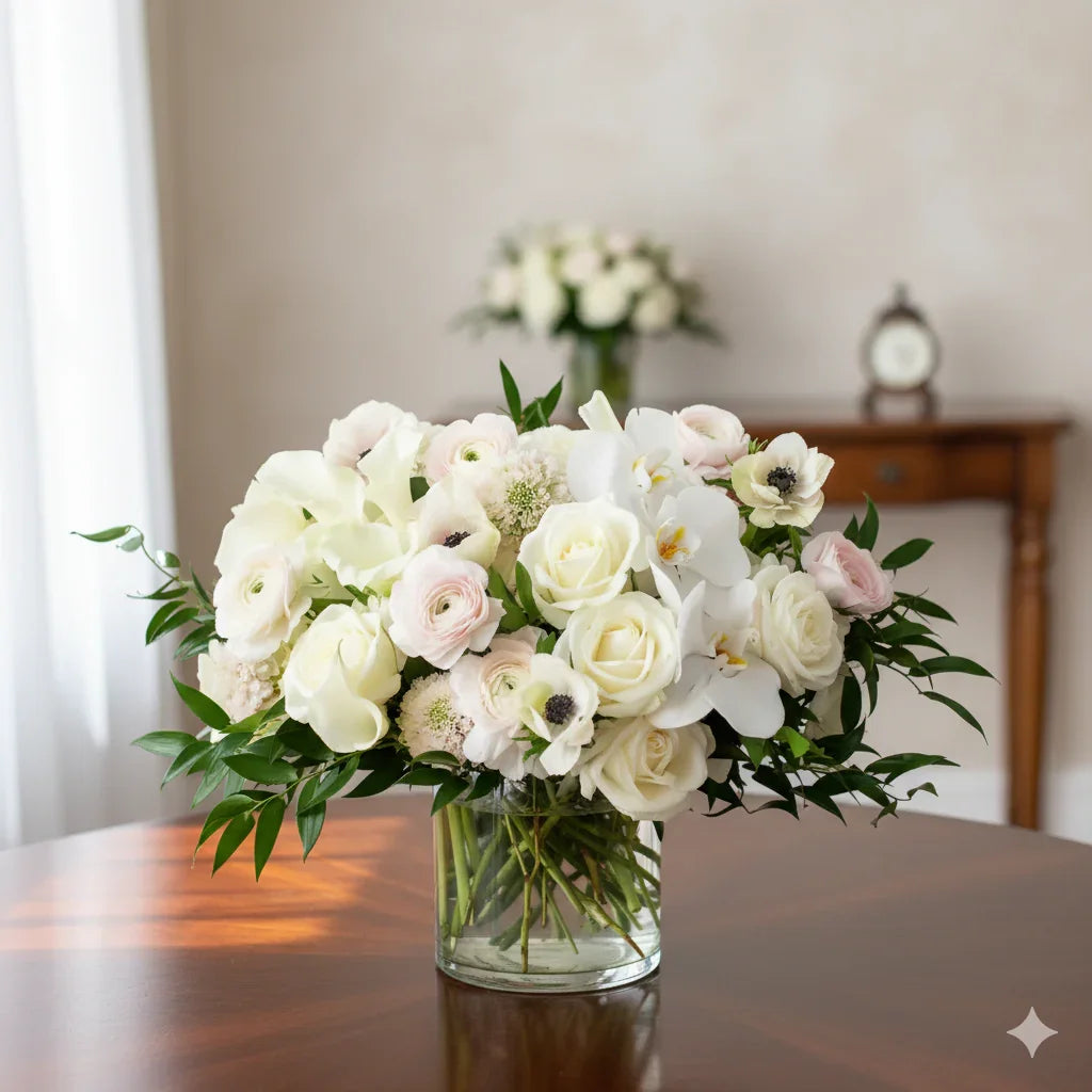 The Barrymore Elegant Birthday Bouquet - Black Petals