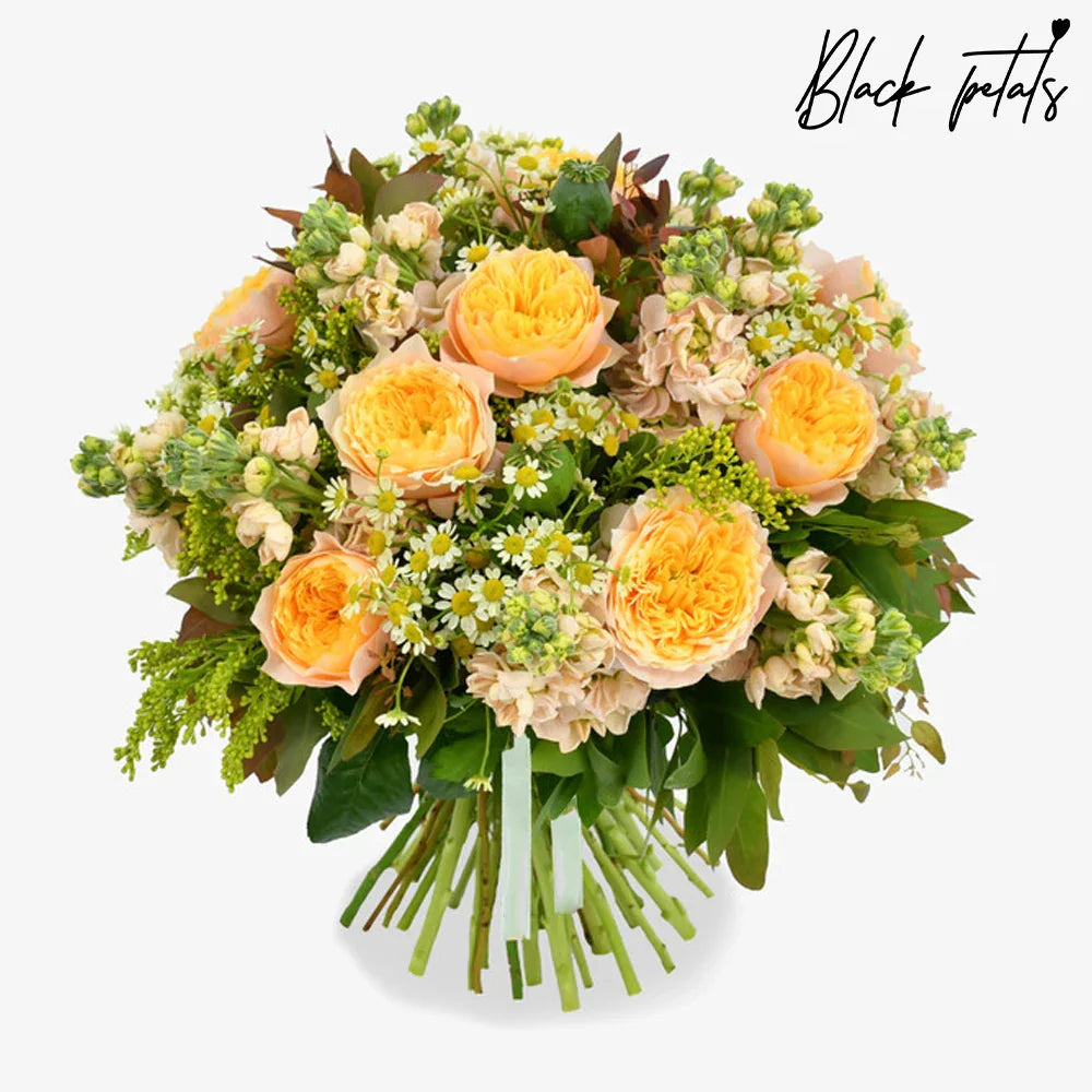 Golden Vuvuzela - Black Petals