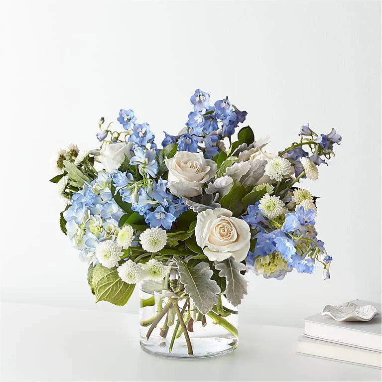Clear Skies Bouquet - Black Petals