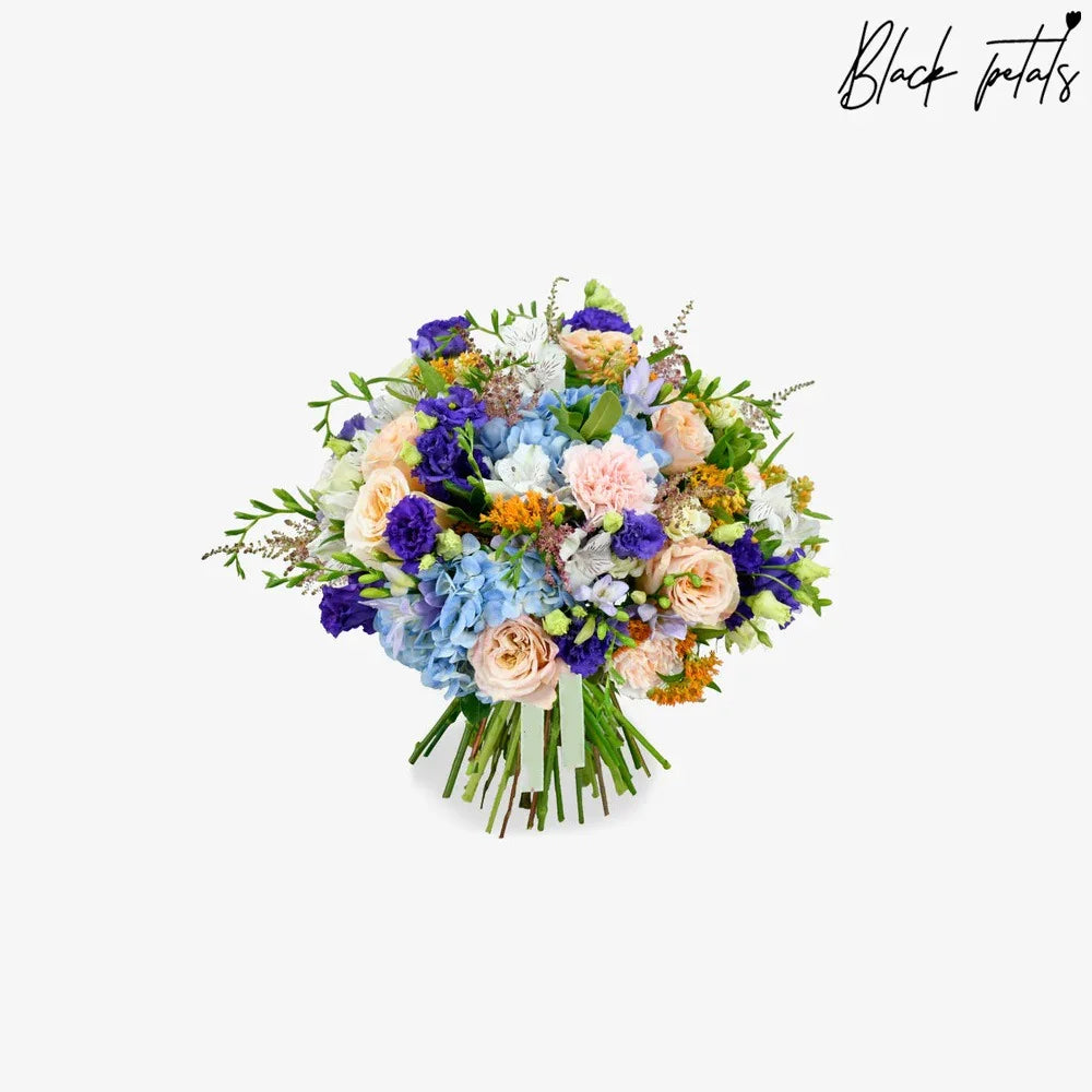 Blue Star - Black Petals