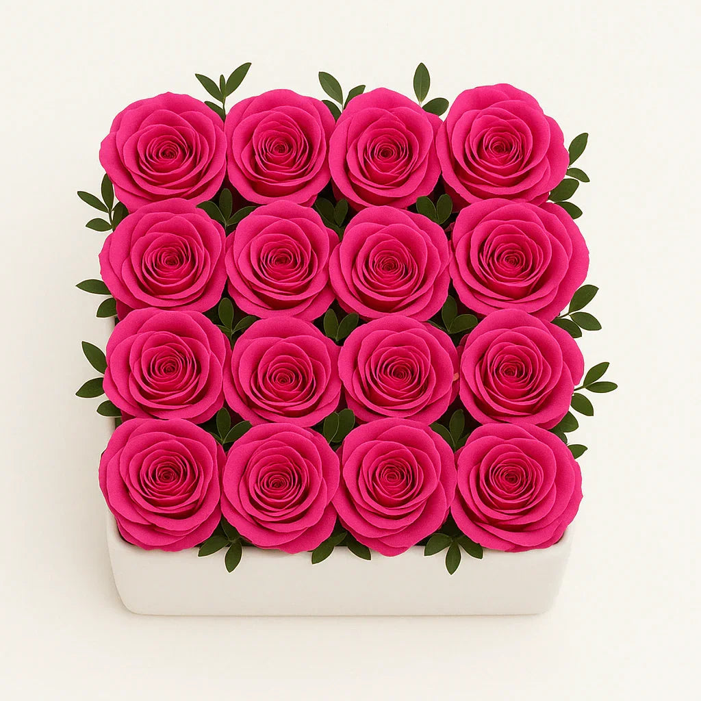 Pink Petal Paradise - Black Petals