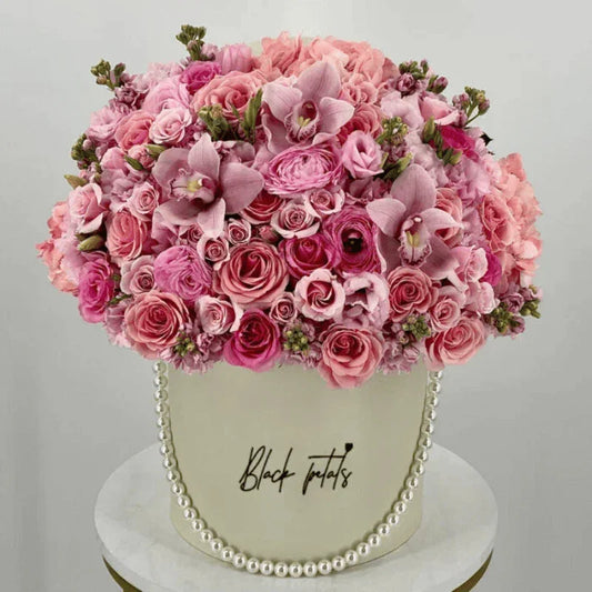 Pinks Galore - Black Petals