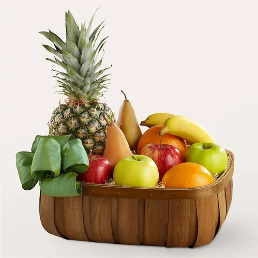 Main Squeeze Fruit Basket - Black Petals