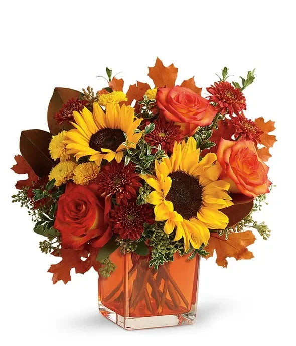 The Most Appealing Autumn Arrangement - Black Petals