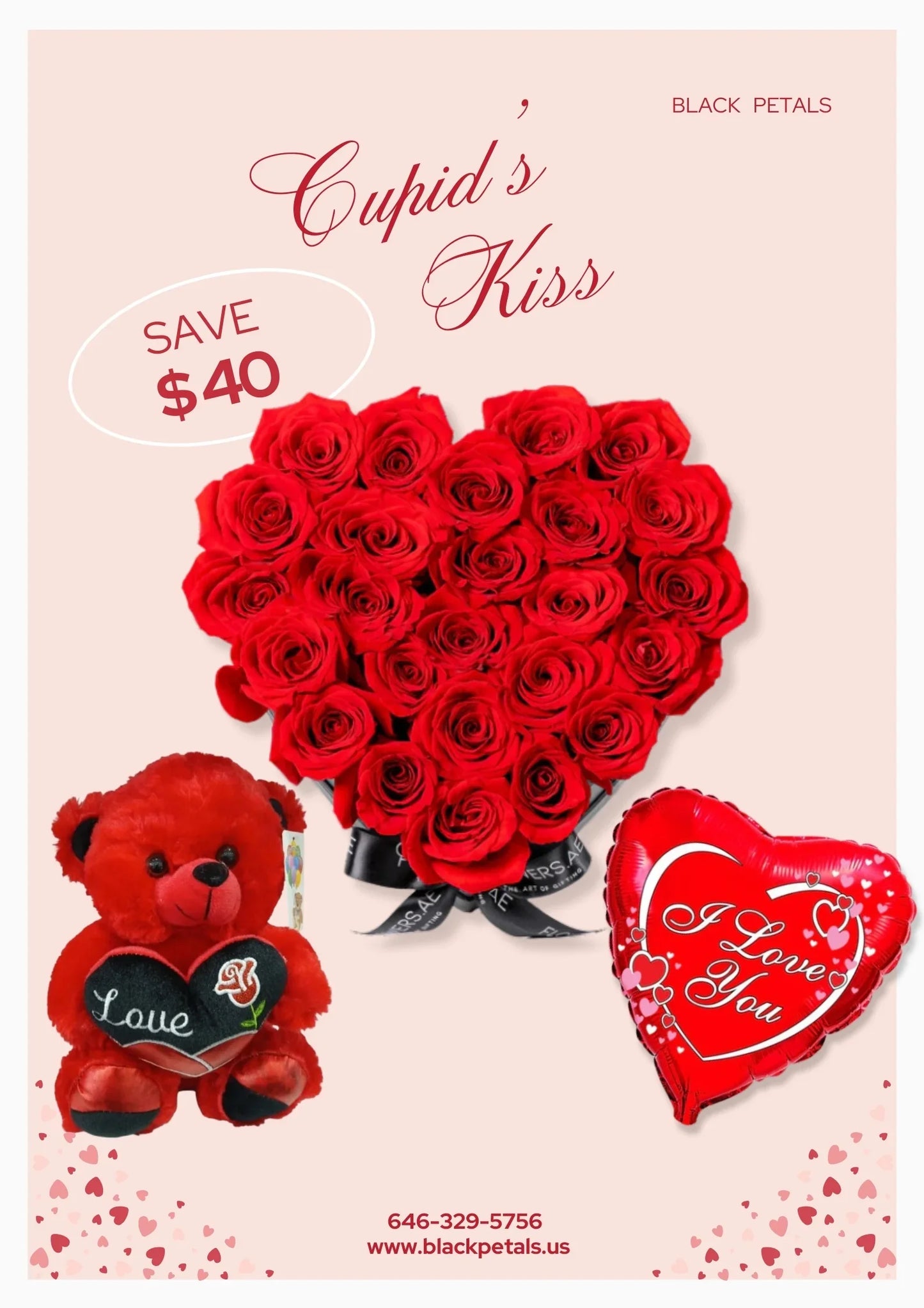 Cupid’s Love Bundle - Black Petals