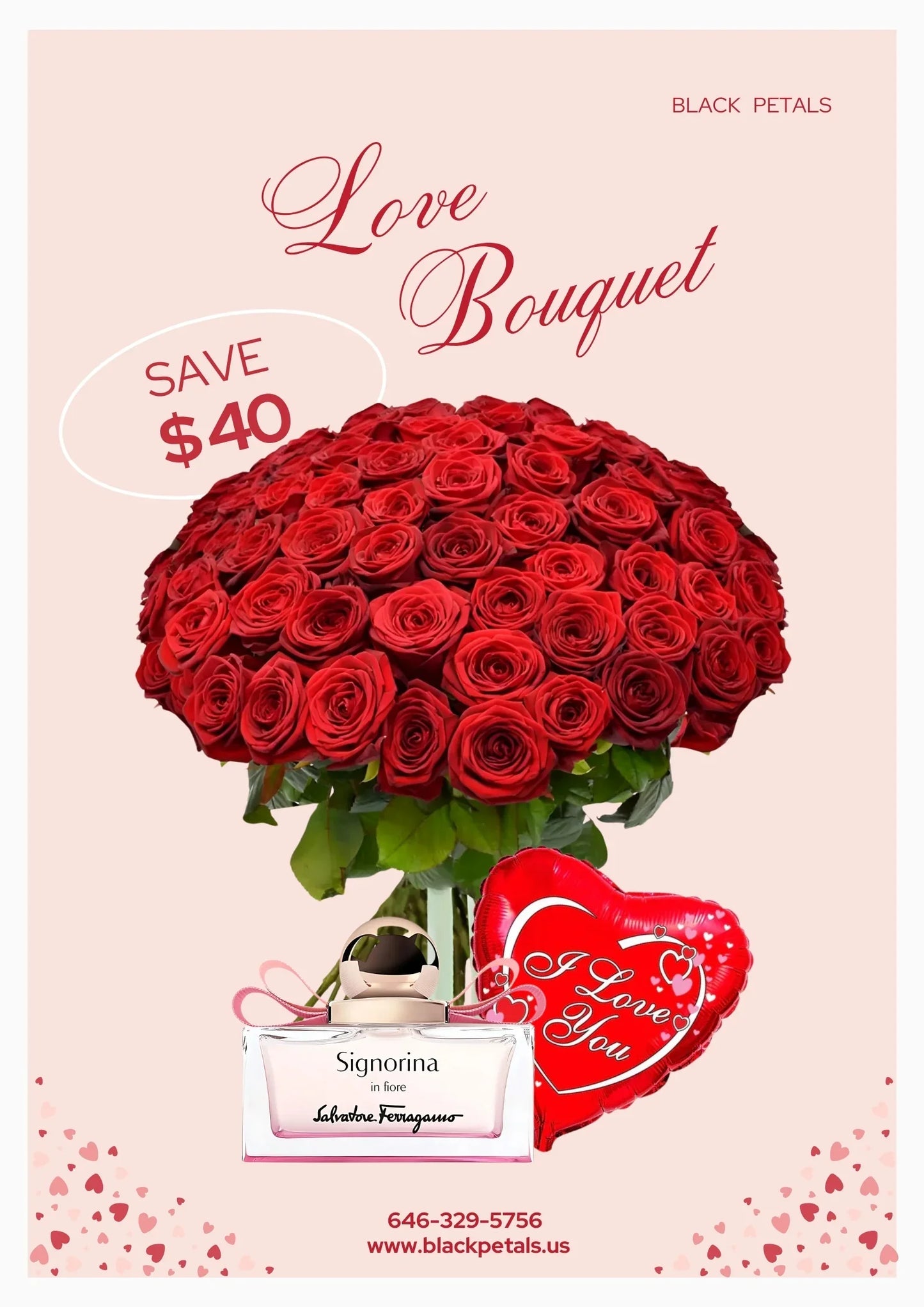 Eternal Love Bundle - Black Petals