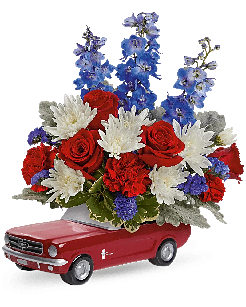 Black Petal's Ford Blossoms Bouquet - Black Petals