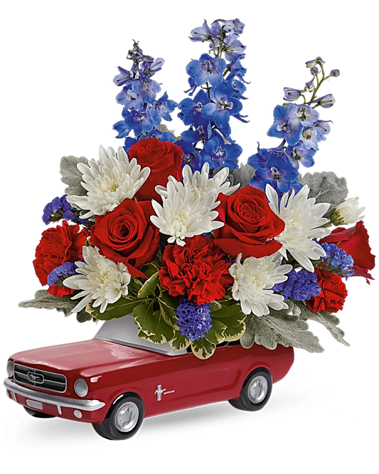 Black Petal's Ford Blossoms Bouquet - Black Petals