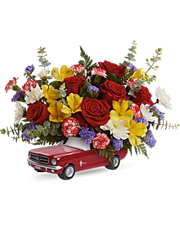 Black Petal's Beautiful Ford Bouquet - Black Petals