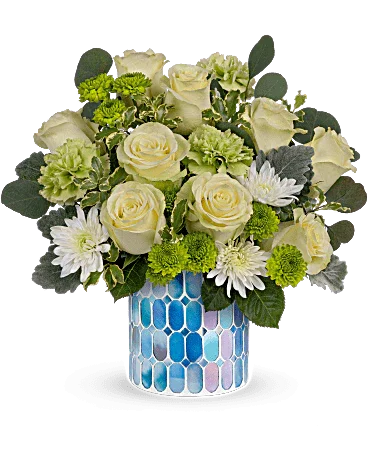 Black Petal's Serene Bliss Bouquet - Black Petals