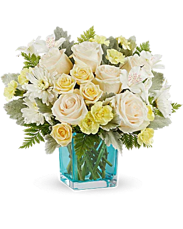 Black Petal's Evergreen Meadows Bouquet - Black Petals