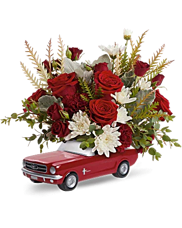 Black Petal's Ford Classic Blooms Bouquet - Black Petals