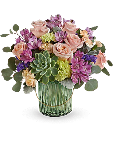 Black Petal's Storybook Rose Bouquet - Black Petals