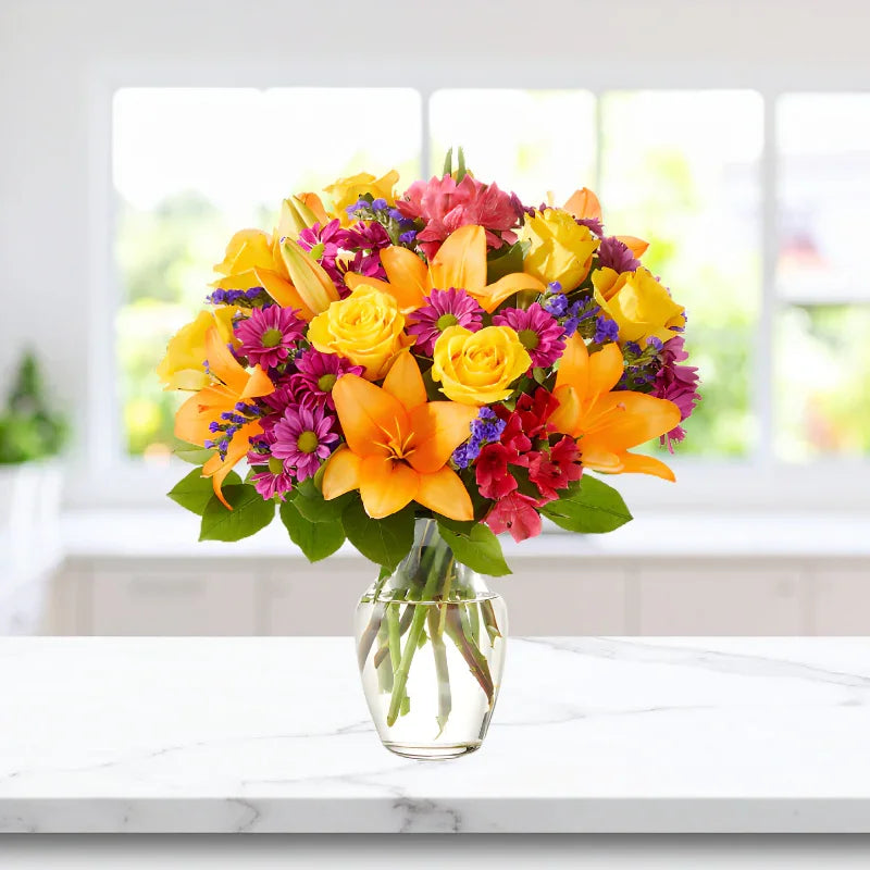 Petal Embrace Daisies - Black Petals