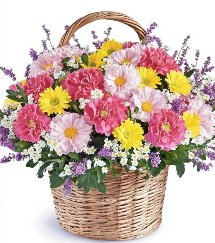 Vibrant Flowers - Black Petals