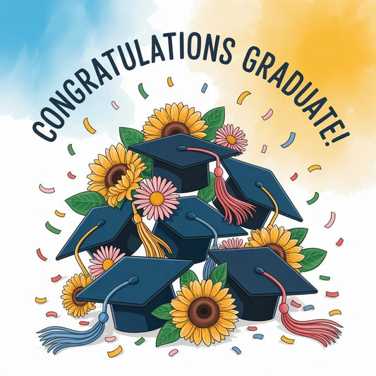 When Do You Give Flowers at Graduation? - Black Petals