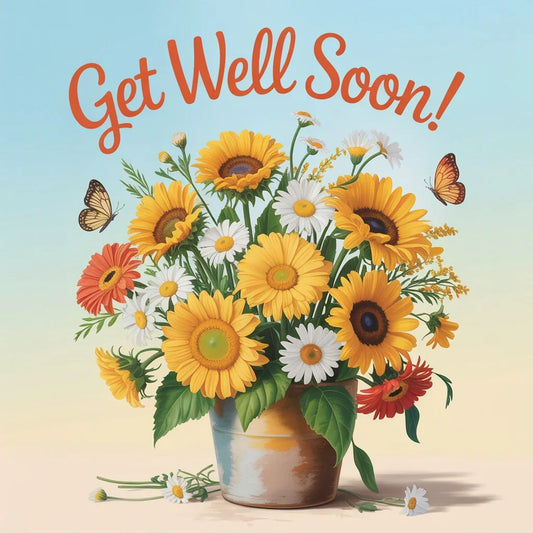 What Flowers Are Best for Get Well Soon? - Black Petals