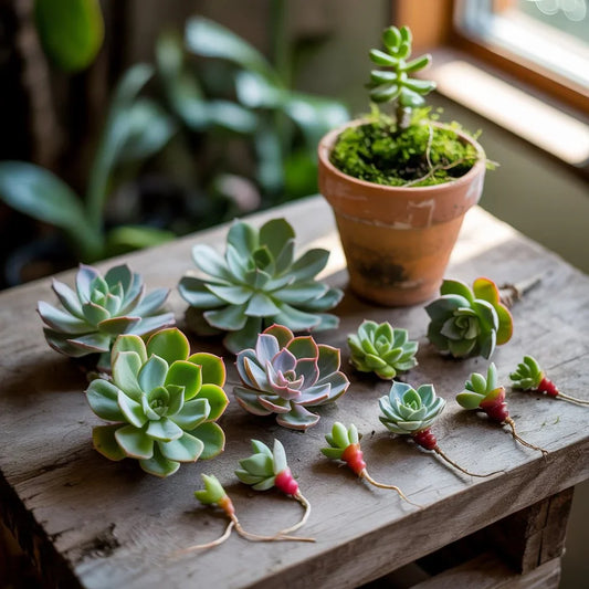 Succulent Propagation Techniques: Leaf, Stem, and Offset Methods