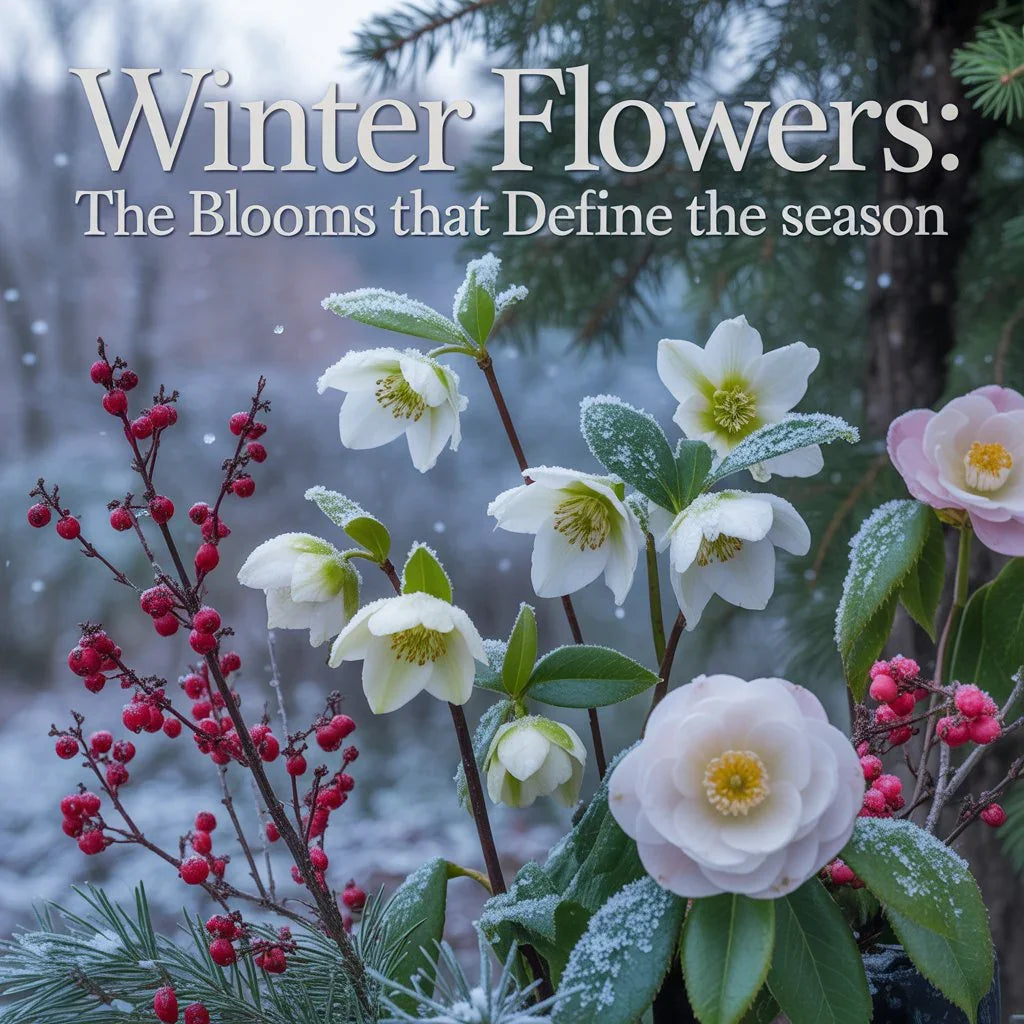 Winter Flowers: Seasonal Blooms That Brighten Cold Days | Black Petals