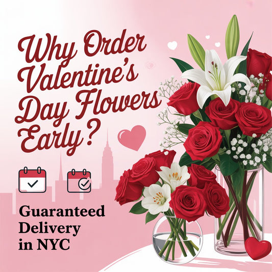 Why order Valentine’s Day flowers early for guaranteed delivery in NYC