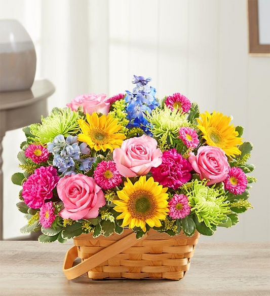 Exclusive Sunny Garden Basket
