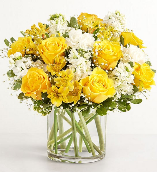 Amazing Yellow & White Delight Bouquet