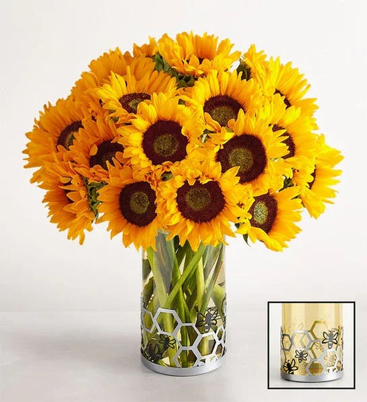 The Honey & Happiness Bouquet by Black Petals - Black Petals