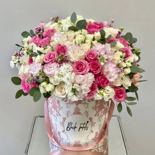 Pops Of Pink - Black Petals