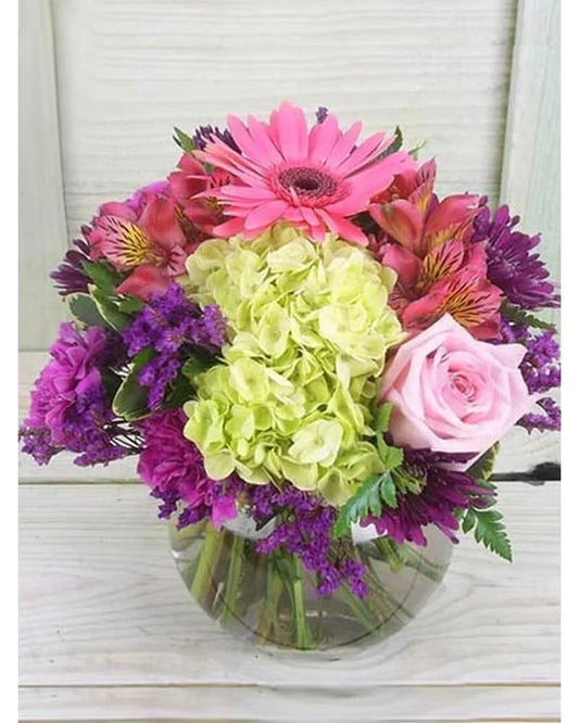 Happy Snapdragon Bouquet - Black Petals